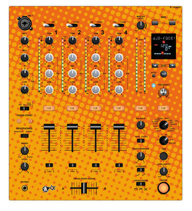 Pioneer DJ DJM 700 Skin Gradienter Orange